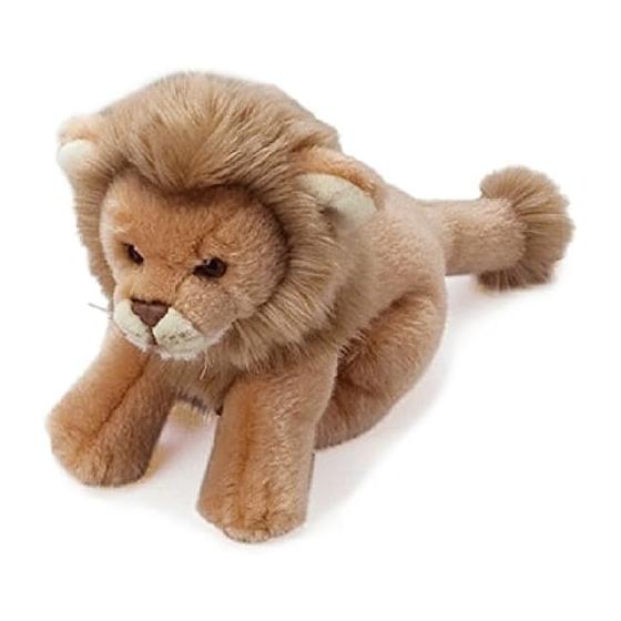 Wildlife Animals Male Lion S Plush Toy Length 32cm
