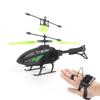 Flying Helicopter Induction Helicopter Watch Wrist Mini RC Plane  Children Gift