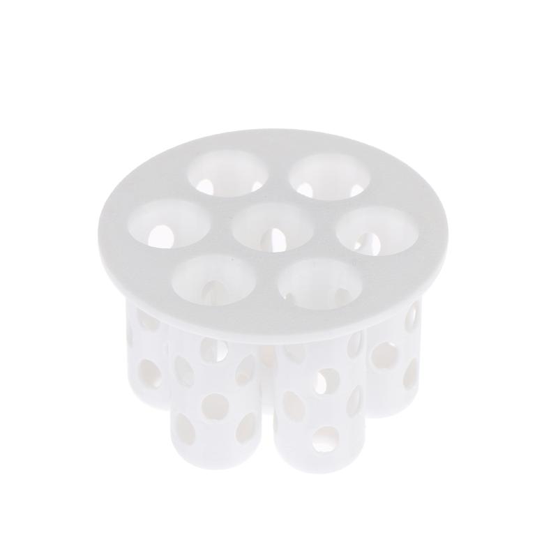 

7-Hole Seed Germination Tray Soilless Seed Propagation Compact Tray for Office Table Herb Vegetable Planting білий