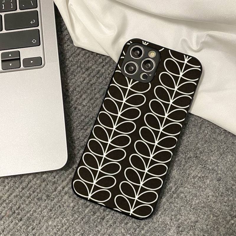 Multi Stem Orla Kiely Folio Phone Case for iPhone 11 12 13 mini pro XS MAX 8 7 6 6S Plus X 5S SE 2020 XR cover