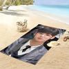 Cha Eun-woo Print Strandtuch, Großes Weiches Schnelltrocknendes Handtuch für Strand Camping Schwimmen