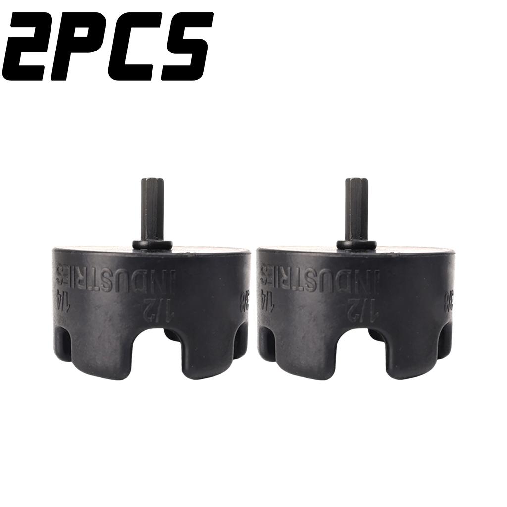 1/4" 3/8" Nut Zipper Drill Attachment Hex-Shank Nut Driver Fast Remover Bolt Extractor for Conduit Racks Fixture Accessories