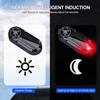 LED Car Solar Powered Wireless Anti-Theft Warning Light Caution Lamp with Air Freshener Alarm Fake Anti-theft Decorative Light