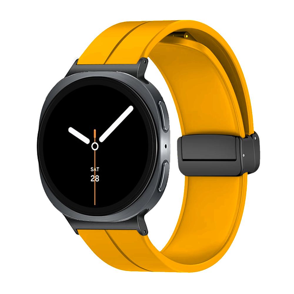 Cinturini Per Samsung Galaxy watch 8/8 classic 46mm 44mm 40mm Sport Braccialetto Magnetico da Polso in Silicone Correa Galaxy watch Ultra band