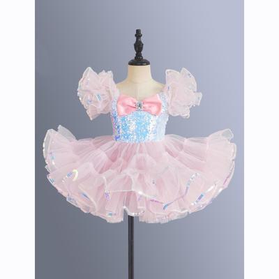 Kleinkind Weiß Ballett Tutu Kleid Mädchen Jazz Dance Tutu Kinder Tanz Kleidung