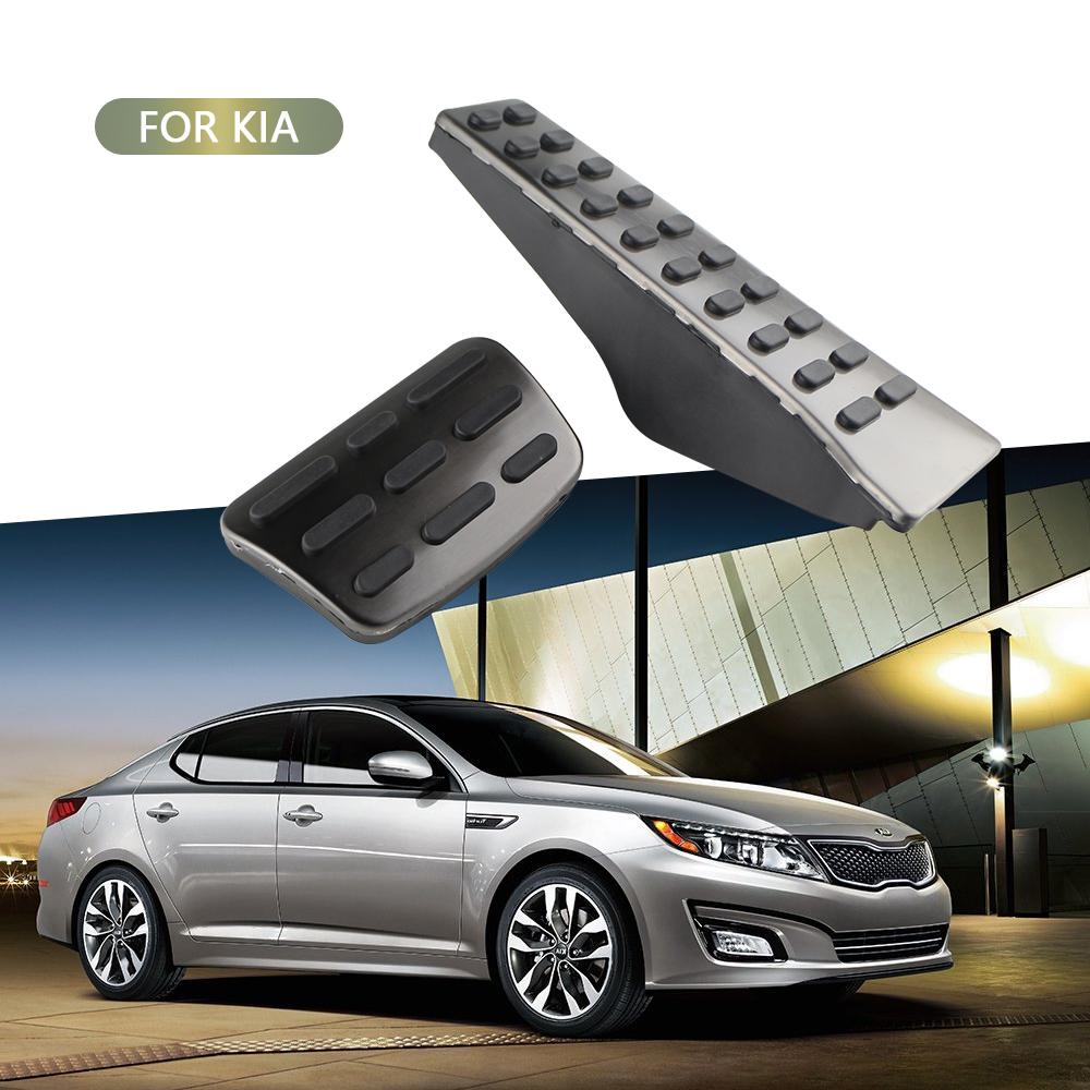 For Hyundai Sonata I40 Ix35 Ix45 Tucson SantaFe NEXO Genesis for Kia CEED Sportage QL Sorento KX5 K5 Optima Car Pedal AT Pad Cover