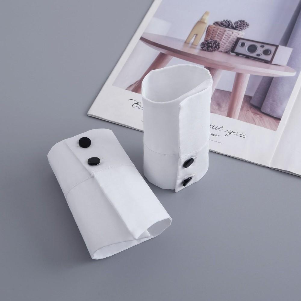 Trend White Fake Cuffs Button Decorative Cuff Extension Wrist Cuffs Elegant Detachable Fake Shirt Cuffs Clothing Accessories