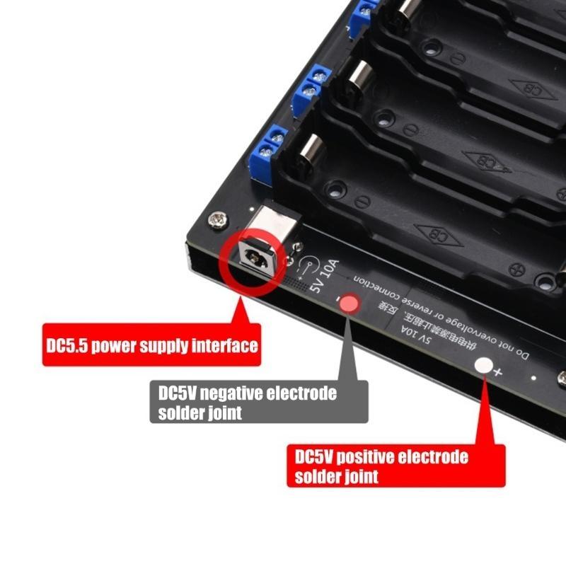 

J0MC Professional 8 Channel 18650 Battery Tester with Adjustable Charging & Discharging Parameters Suitable for Lithium Cells China Mainland