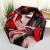 1 Stück Anime-Charakter Outdoor-Regenschirm - Automatisches Öffnen/Schließen, Tragbares 3-fach faltbares Design, 8-Speichen-Eisenrahmen - Perfektes Geschenk für Fans, Reisende, Da