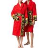 Versace I Heart Baroque Bath Robe Red Unisex Tops ZACJ00008-ZCOSP052-Z4003