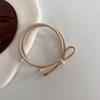 Kaffee-farbenes hochelastisches Haarband im koreanischen Stil: Einfach, Vielseitig und Sanft zum Haar.
