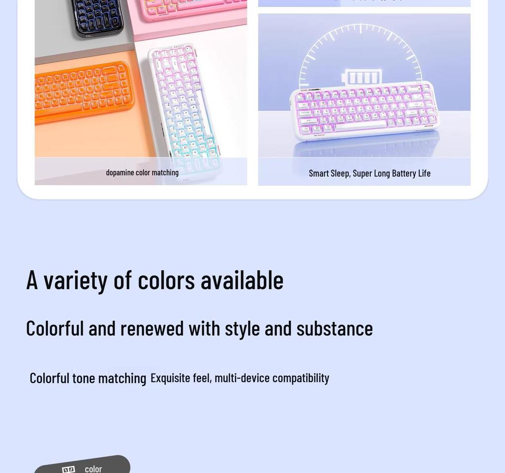 Skyscraper SK-711CDM RGB Wireless Gaming Keyboard