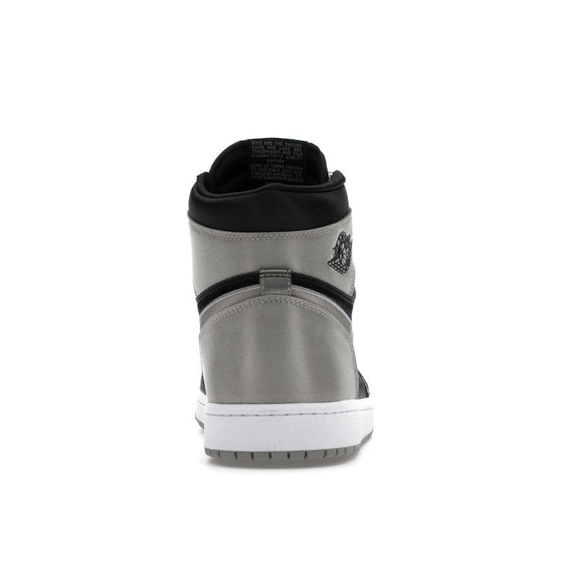 Air Jordan 1 Retro High OG Satin Shadow Nero Grigio Scarpe da Ginnastica Retro da Basket da Donna FD4810-010