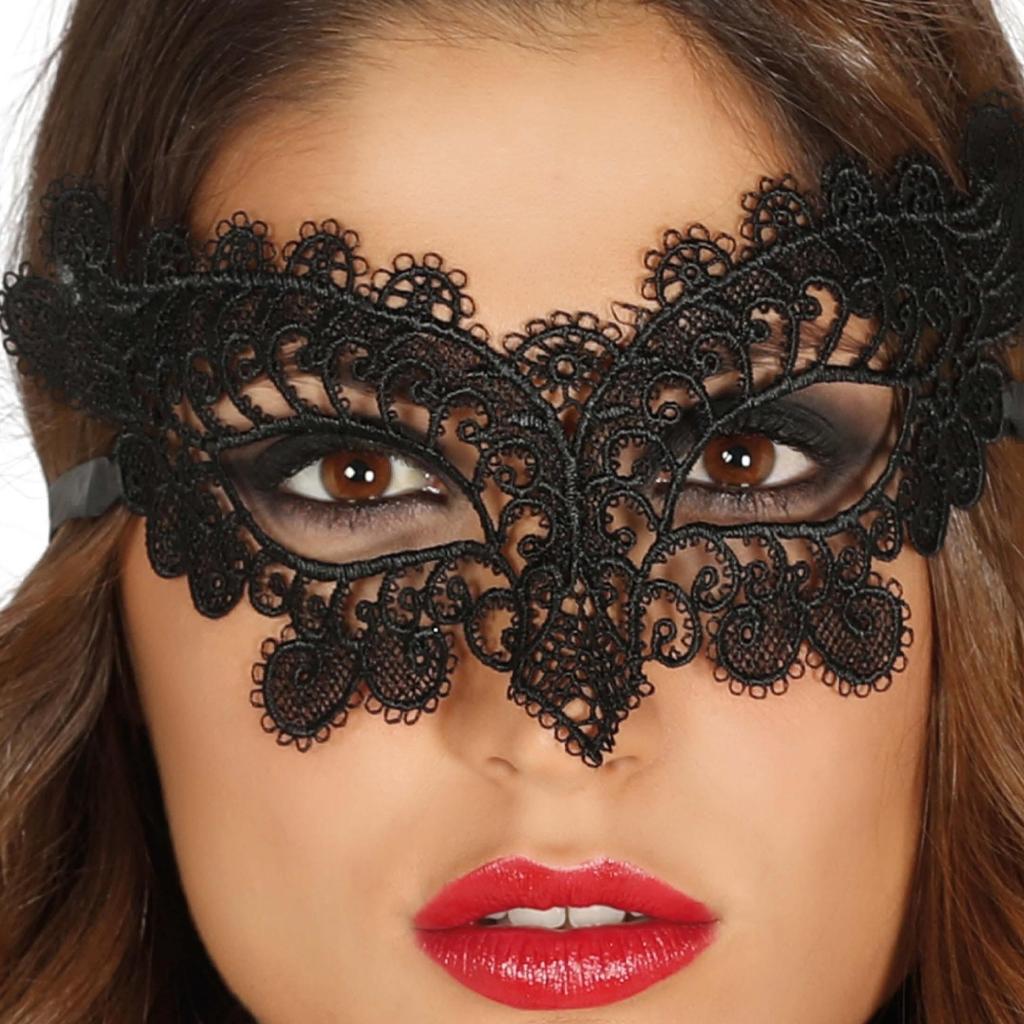 Fiestas Guirca Unisex Adult Embroidered Eye Mask