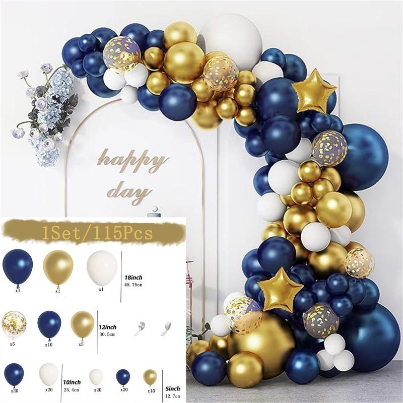 Balloon Party Birthday Wedding Balloon Set Decoration Scene Arrangement Background Wall Balloon Chain