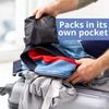 Travel Pillow Can Store Clothes Outdoor Boxes Comfortable, Portable Travel Storage Bags Cervical Airplane Neck Soft Pillows