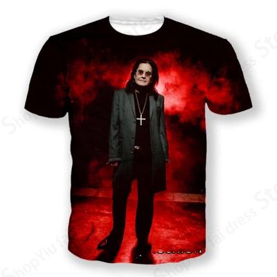 Rock Band T Shirt Ozzy Osbourne 3d Printed Tshirt Men Women Fashion