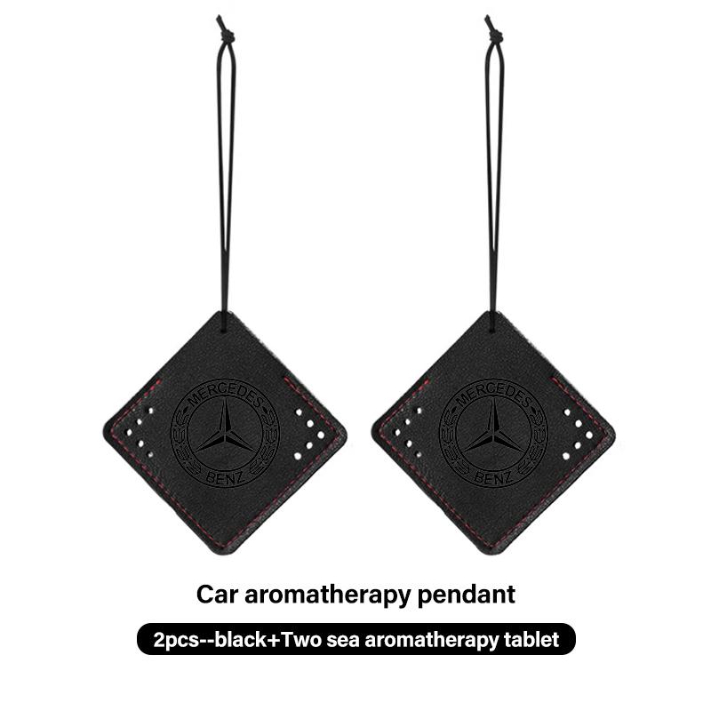AABGR1 For Benz Car Emblems Interior Pendant Aromatherapy Deodorant Sachet Air Freshener AMG CLA CLS C180 C200 W204 W205 Exclusive A C