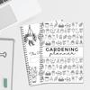Growth Record Book Digital Houseplant Watering Schedule Houseplant Care Plan Book Planter for Plant Garden Labels