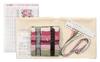 Olympus Embroidery Kit Onoe Megumi Pink Rose Tablecloth Finished Size 84cm x 84cm 1205 Approx.