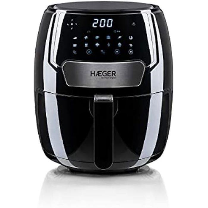 Friteuse - HAEGER - AIR FEAST - 1500 W - 3,7 L - Température Variable - Minuterie