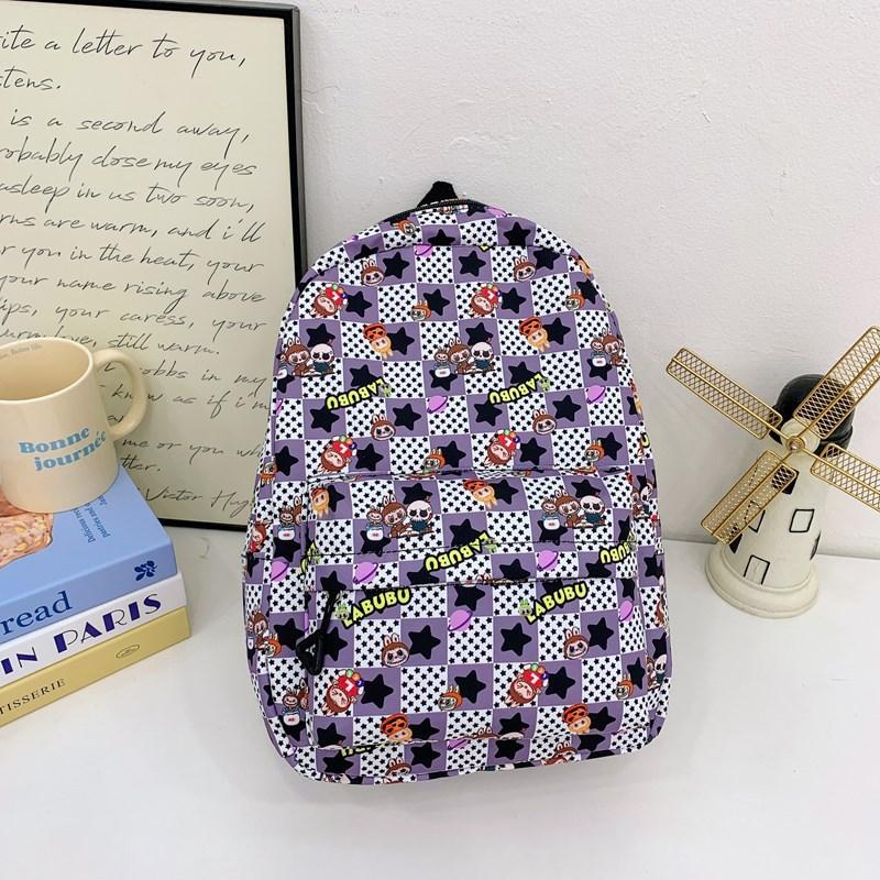 Kindergarten Primary School Students Schoolbag Cartoon Animation Cute Printed Boys And Girls Backpack Children'S Backpack