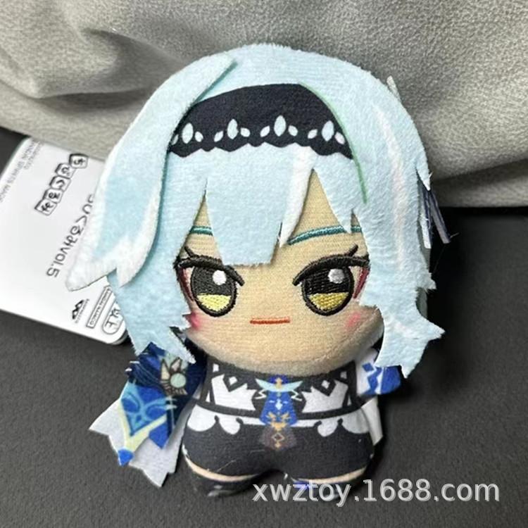 Authentic Anime Plush Characters new Genshin impact Tartaglia Zhongli Fischl Aether Diluc Plush Action Figure Model Toys