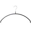 MAWA Economic 40 Hangers of Round Hangers with Rotating Ideal for and X X Cm X X Model (Set 20, Black) Slim, Space-Saving, Non-Slip 360° Hooks,