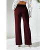 Women's Casual Fashion Solid-Color Loose Straight-Leg Pants