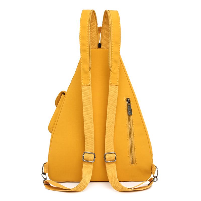 Ryggsekk Dame Multifunksjonell Veske Dobbeltformål Stor Kapasitet Brystveske Lett Pendler Crossbody-veske