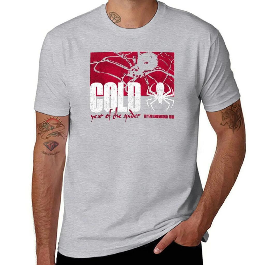 COLD BAND TShirt Boys Whites Customs Tops Funny T Shirts for Men 2025 New Model