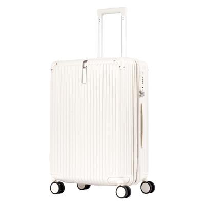 Geantă de transport cu expansiune S mare Ultra 360 de grade dublă Echipată cu cupă USB TSA Fermoar ascuns Călătorie de afaceri [Chiaki] Valisă, husă,