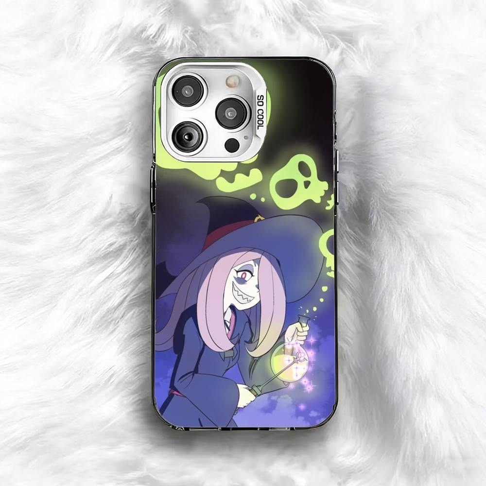 

L-Little Witch A-Academia Phone Case For iPhone 16 17 15 14 12 13 Pro Max Black Color Shockproof Cover iPhone17air