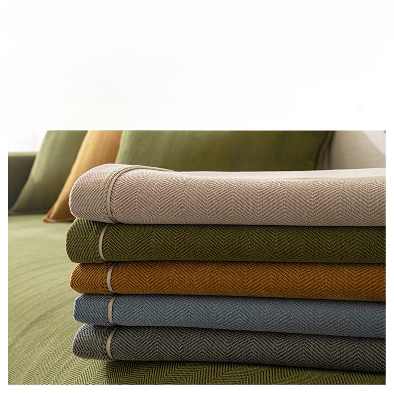 Chenille Sofa Cushion Four Seasons Universal Backrest Towel Cover Cloth Non-Slip Sofa Cover All-Inclusive Universal Cushion Sofa Cover