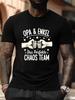 Grandpa & Grandson Matching T-Shirts - German "Opa & Enkel" Lettering & Fist Bump Design