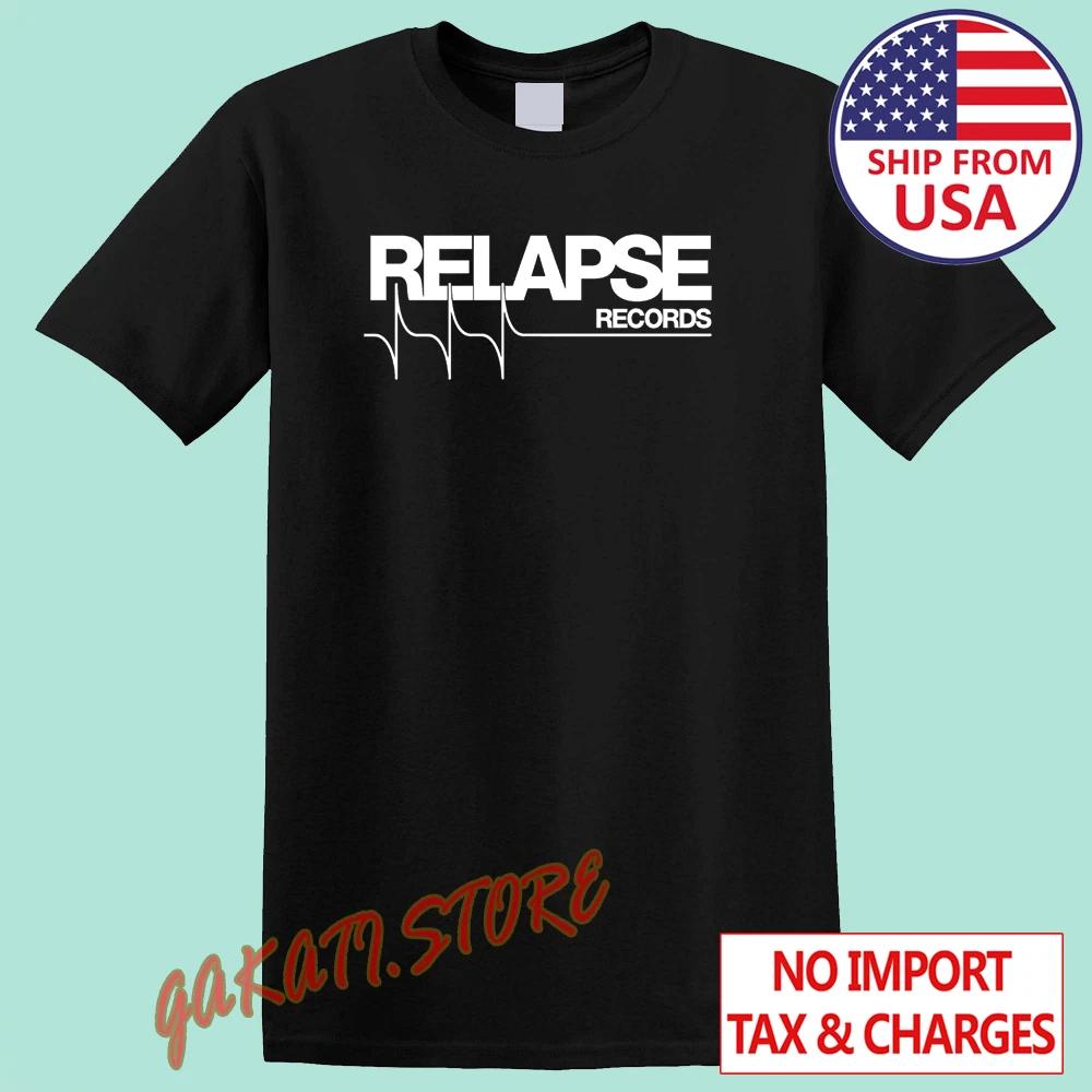 Relapse Records Men s Black Size S-5XL S