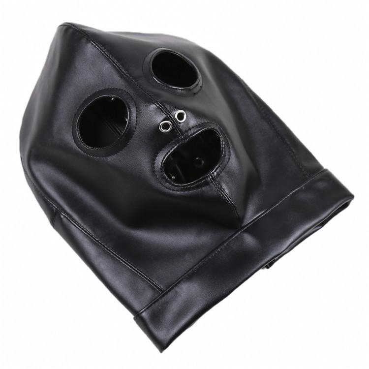 BDSM  Sex Mask Adult Toys Fetish Sex Toy Slave Headgearleather Head Covering