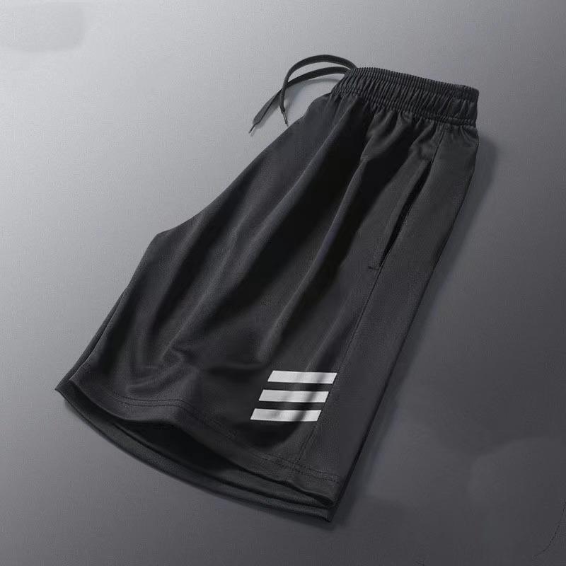Men's Quick-Dry Ice Silk Running and Basketball Shorts