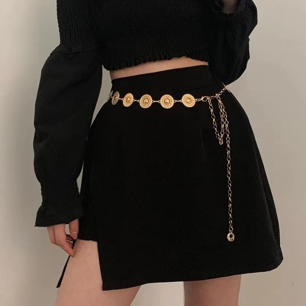 Retro Waist-Fitted Chain Bohemia Style Dress Body Chain Women's Fashion Accessories