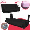 3-seater Sofa Bed with Sleeping Function WELUR Black GAJA Family Meble