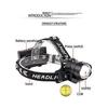 12000 Lumens Rechargeable LED Headlamp, XHP90 Powerful Headlamps High Power Head Torch 4 Modes Zoomable Work Light with Power Indicator