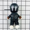 Motorcycle Bear Carbon Fiber Helmet Model Home Decoration Motorcycle Car Pendant Riding Decoration