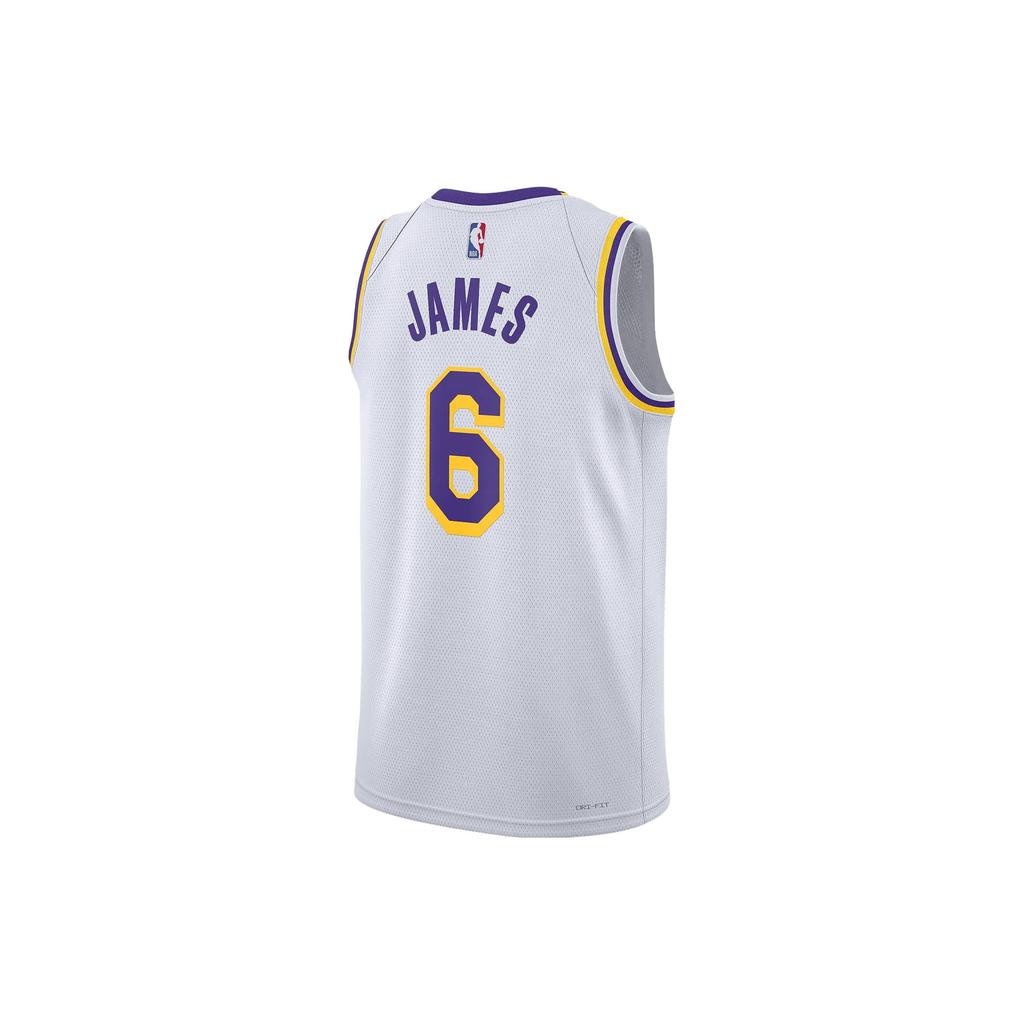 Nike Los Angeles Lakers Association Edition 2022/23 Herren Nike Dri-FIT NBA Swingman Trikot DN2081-100