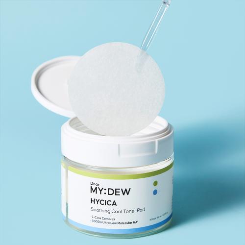 Dearmydew Hi Cica sootHing Cool Toner Pad 70 Sheets  150ml 