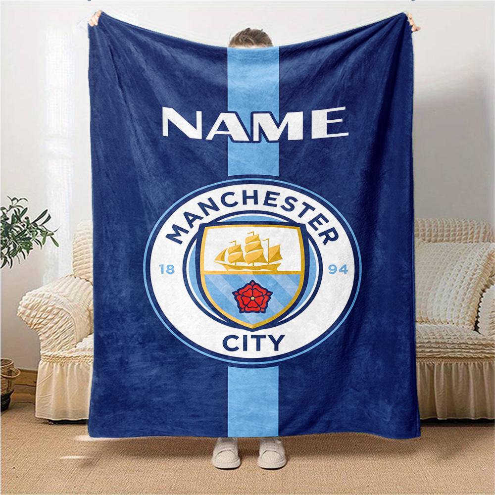 Custom Name Olympiacos Champions Celebration blanket for Couch & Bed, Plush Cozy Fuzzy Blanket Super Soft & Warm Blankets for Fall and Winter. 0908246