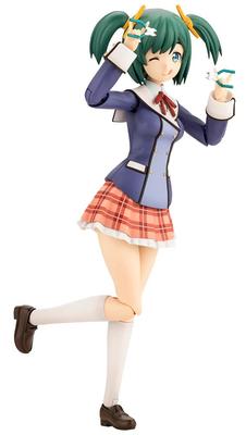 Kotobukiya Sosai Shojo Takeko Kotobuki High Winter 155mm Tall Scale Plastic Model (KOTOBUKIYA) Teien [Wakaba Girls' School, Uniform] 1/10