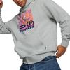 Puma Graphic Print Hooded Sweatshirt Unisex Sweatshirts Gray 536753-04