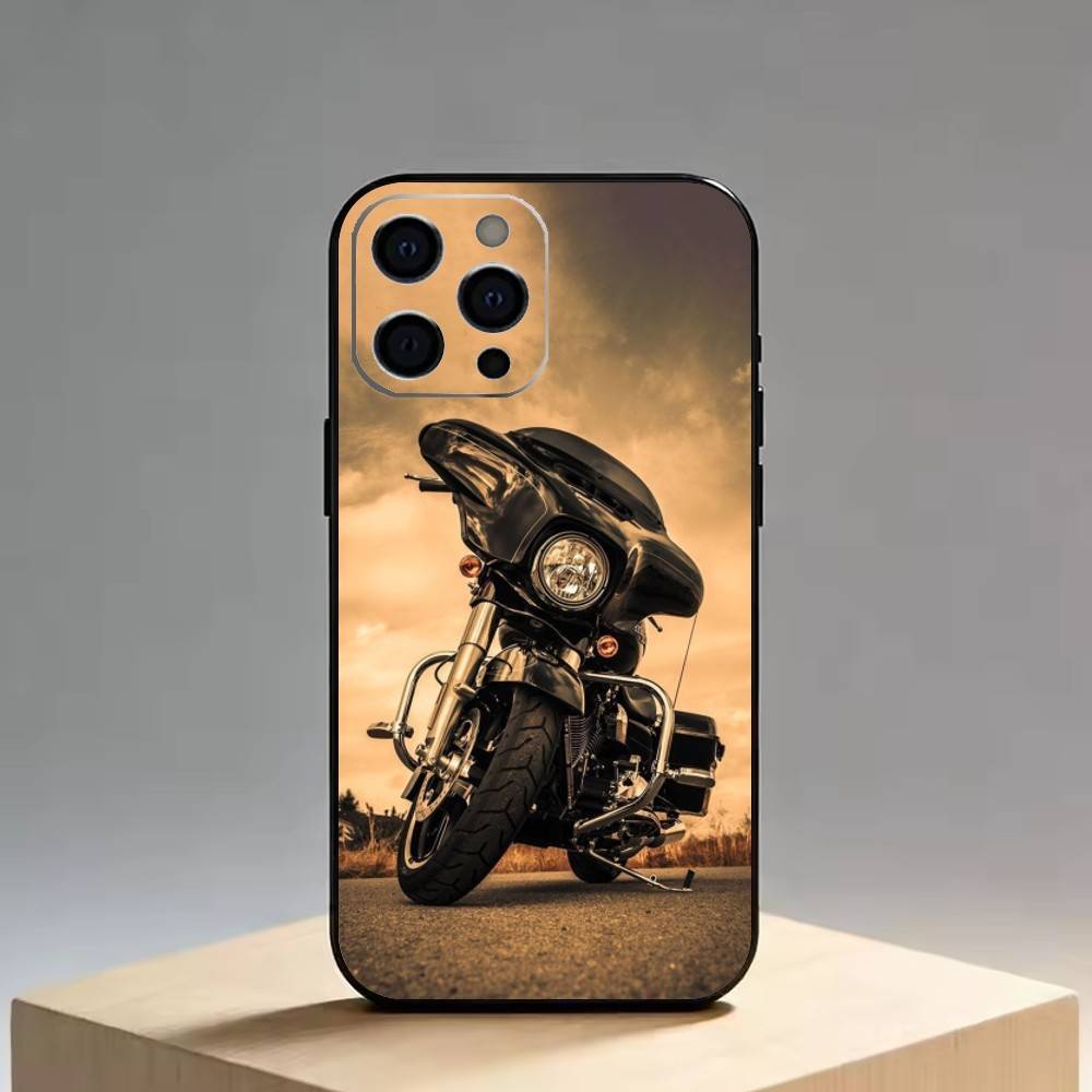 Street Glide   Phone Case For iPhone 17,16,15,14,13,12,11 Plus,Pro Max,XS,Soft Silicone Black Cover