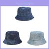 Traditional Denim Fisherman Hat With Wide Brim Sun Protection For Outdoors
