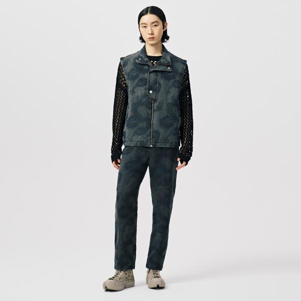 Feng Chen Wang Vest Unisex Dark Gray FUS17VS04